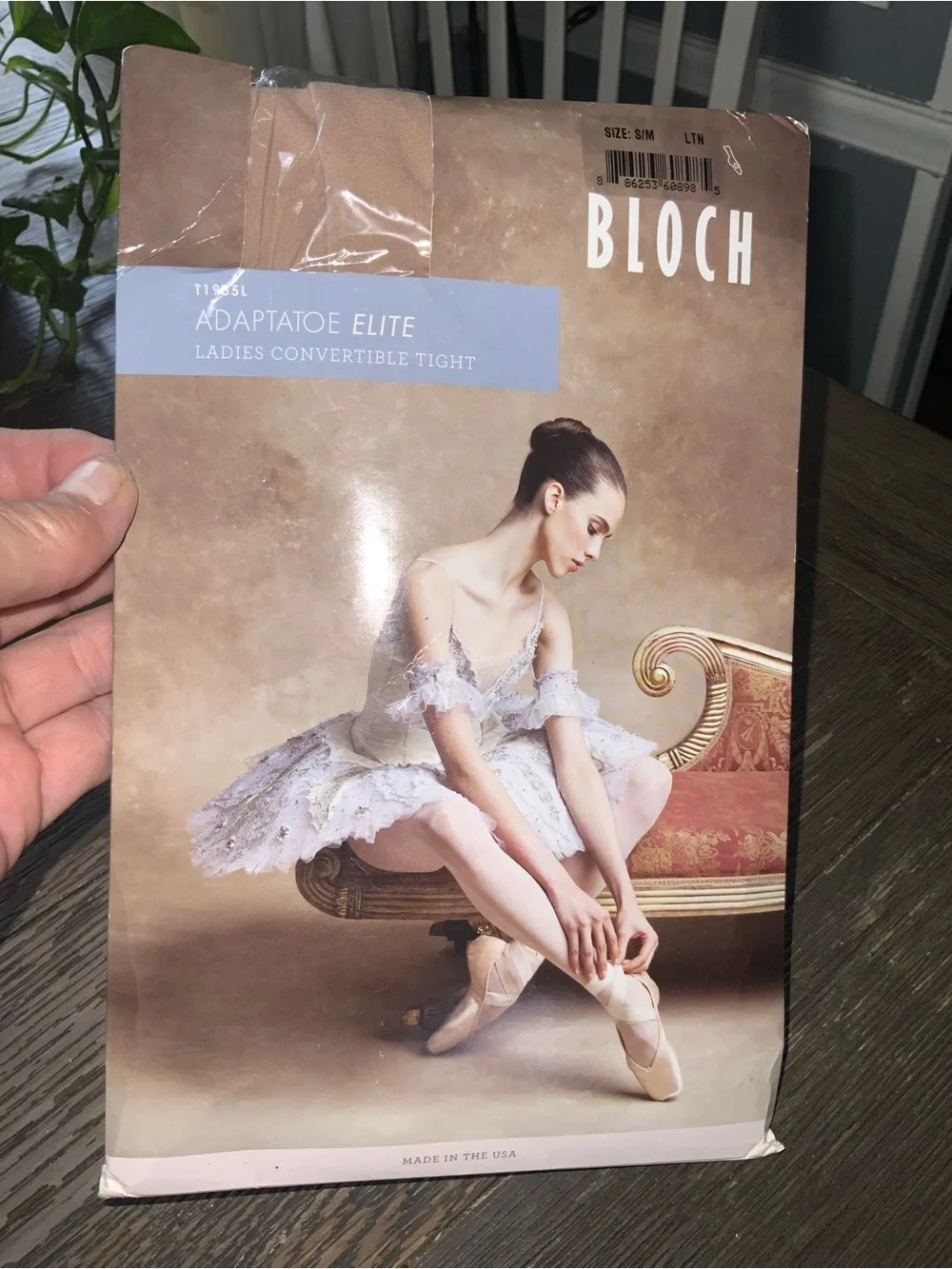 Bloch Ladies Convertible Tight in Ballet Light Tan S/M